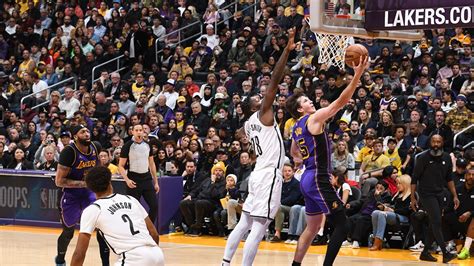 NETS at LAKERS .